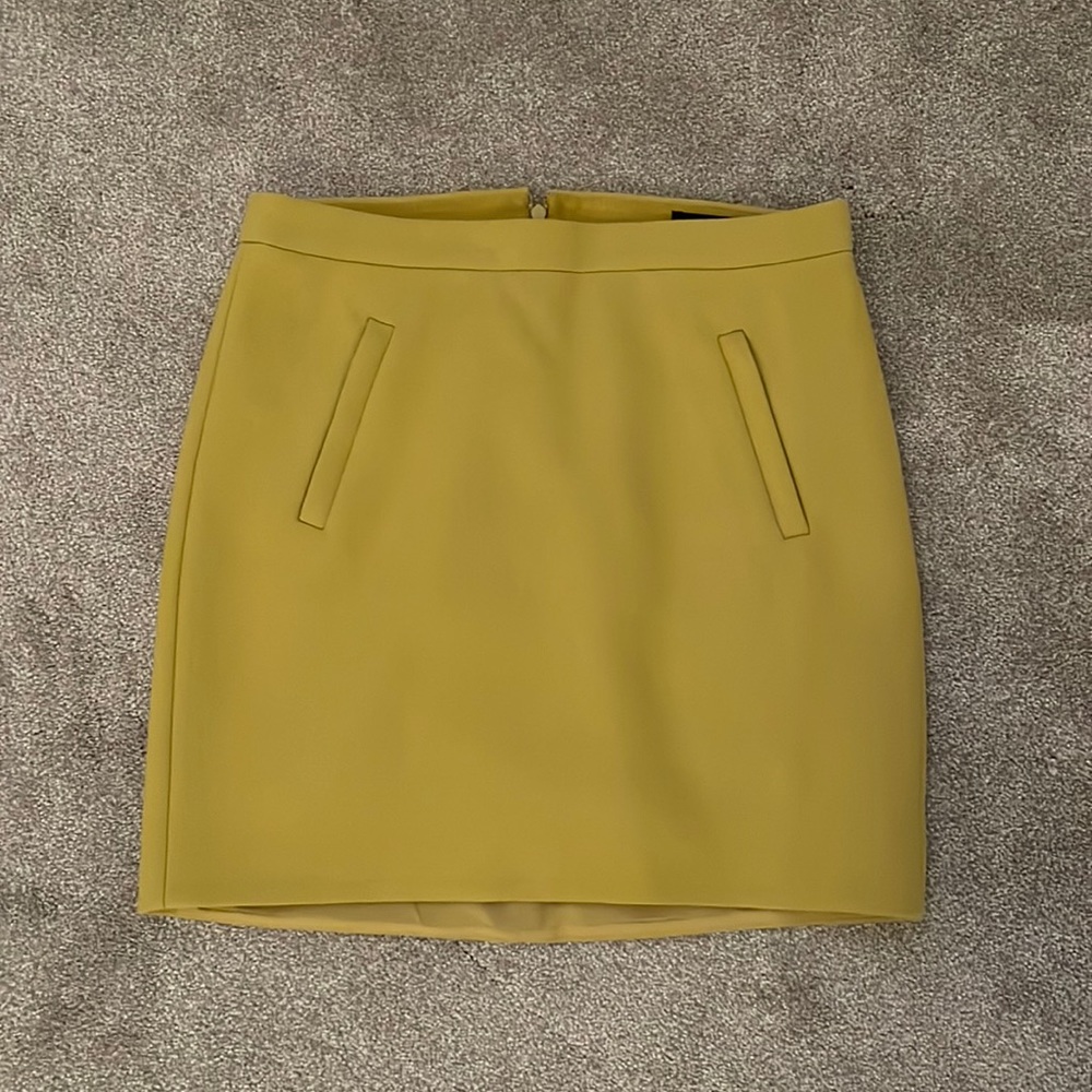 J.Crew Collection Wool Mini Skirt size 0